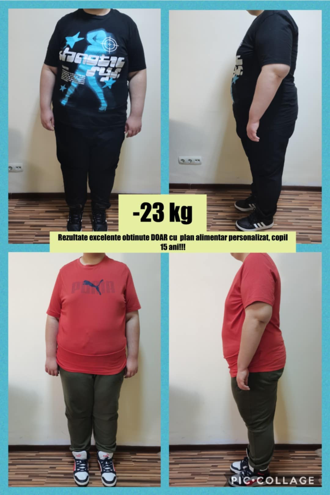 Rezultat client −10 kg