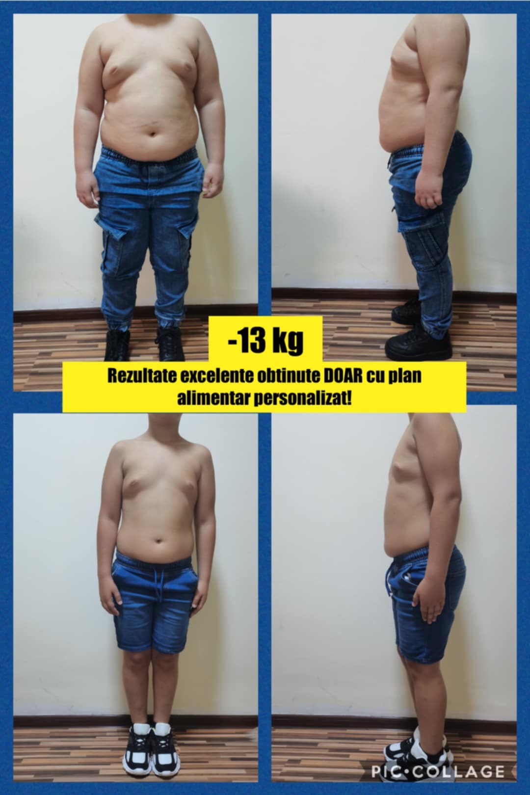 Rezultat client −13 kg