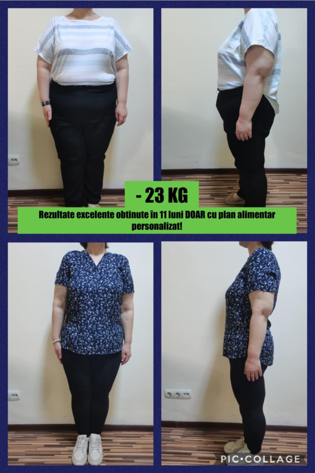 Rezultat client −18 kg