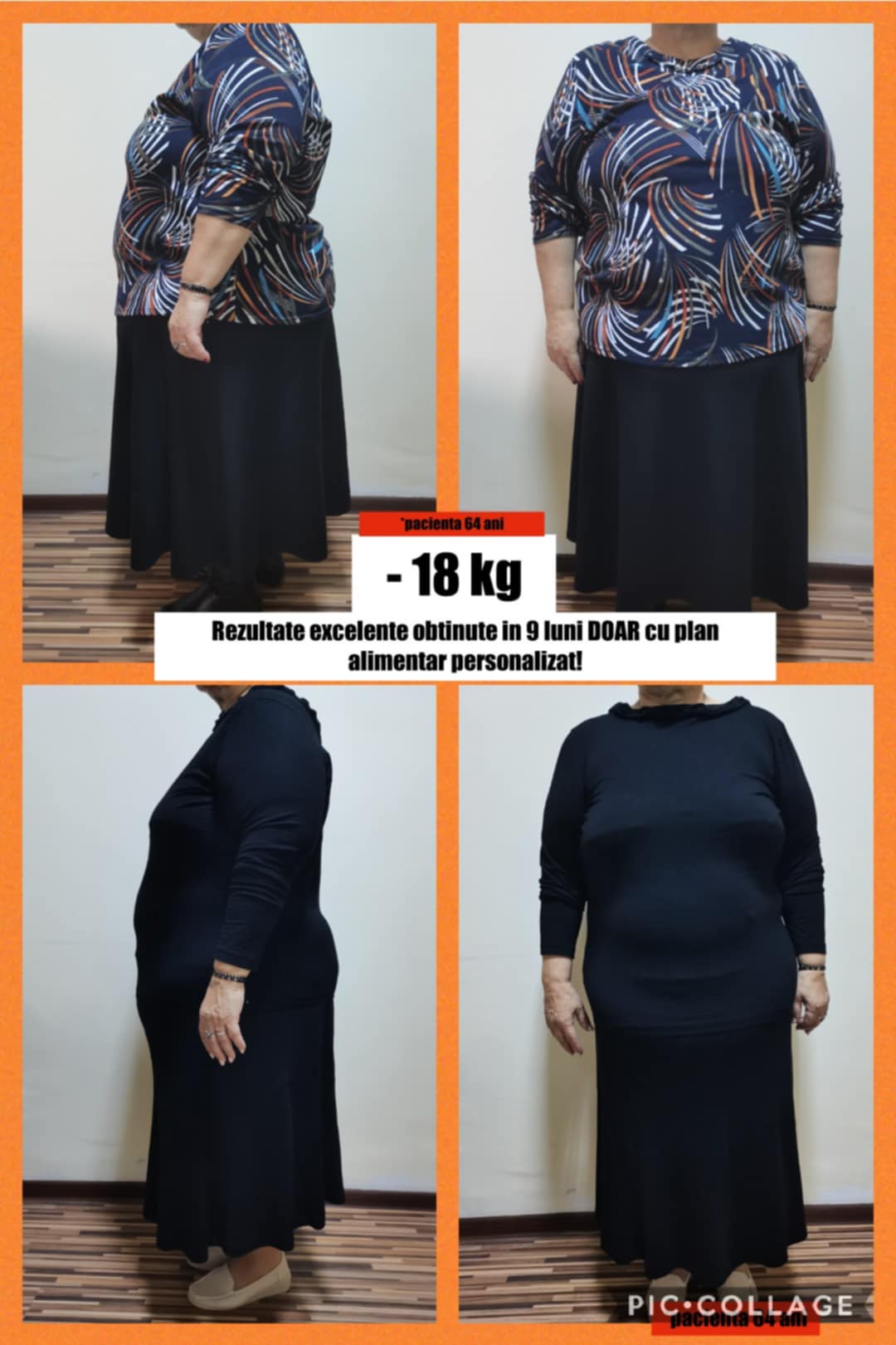 Rezultat client −10 kg